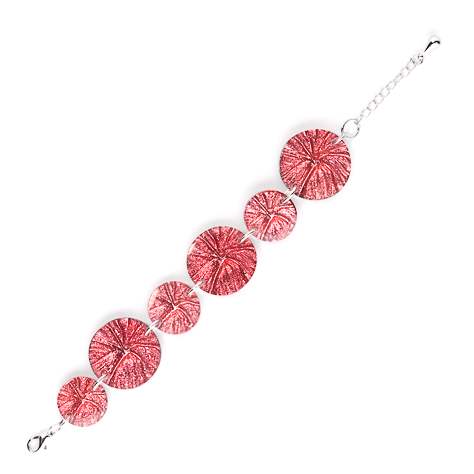 Pink Fossil Bracelet | The Jewellery Stop