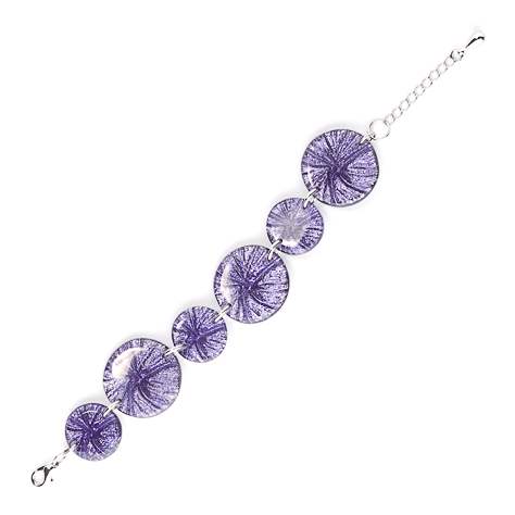 Purple Fossil Bracelet | The Jewellery Stop