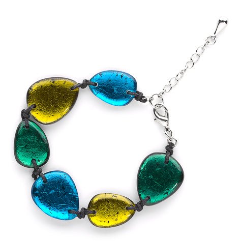 Teal Eclectic Classic Bracelet | The Jewellery Stop