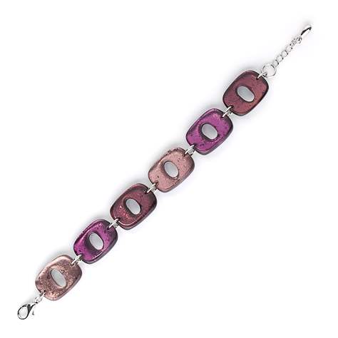 Pink Cat Eye Bracelet