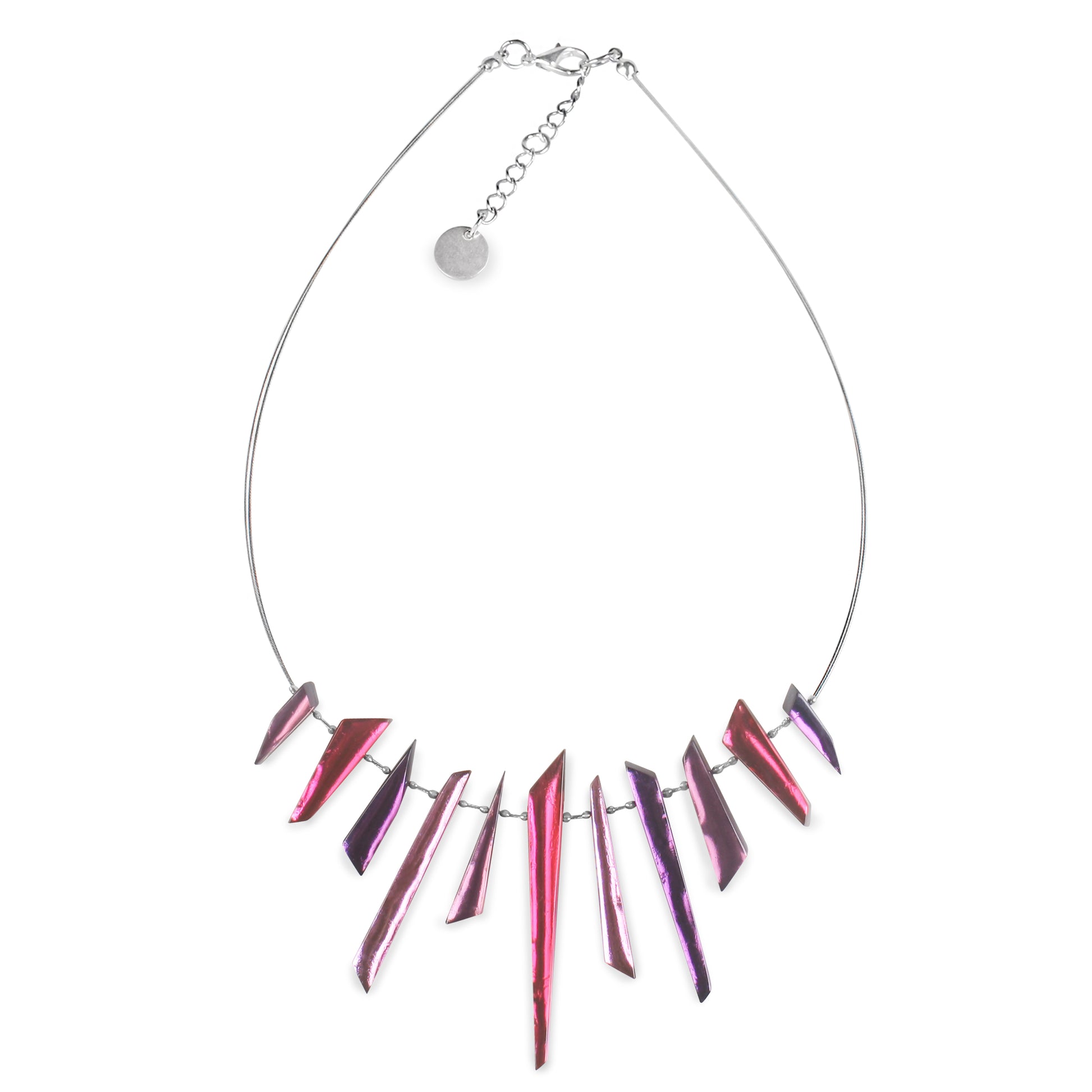 Blackberry Icicle Necklace