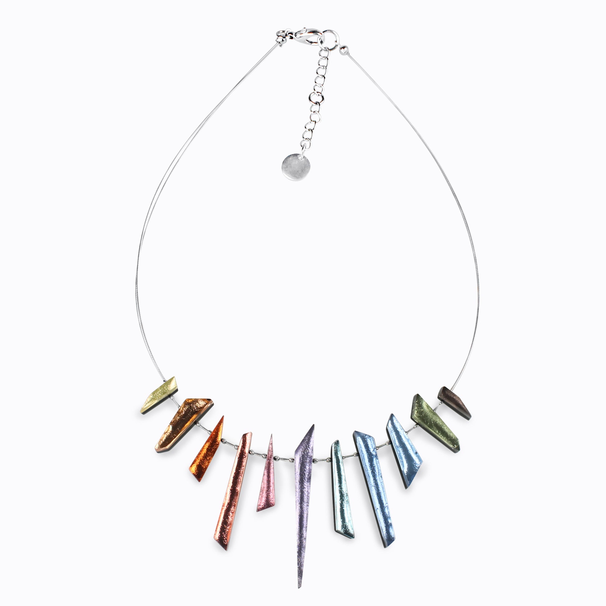 Pastels Icicle Necklace