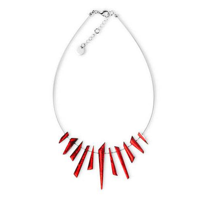 Red Icicle Necklace | The Jewellery Stop
