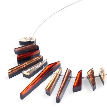 Toffee Icicle Necklace