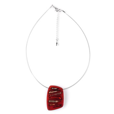 Red Icicle Pendant