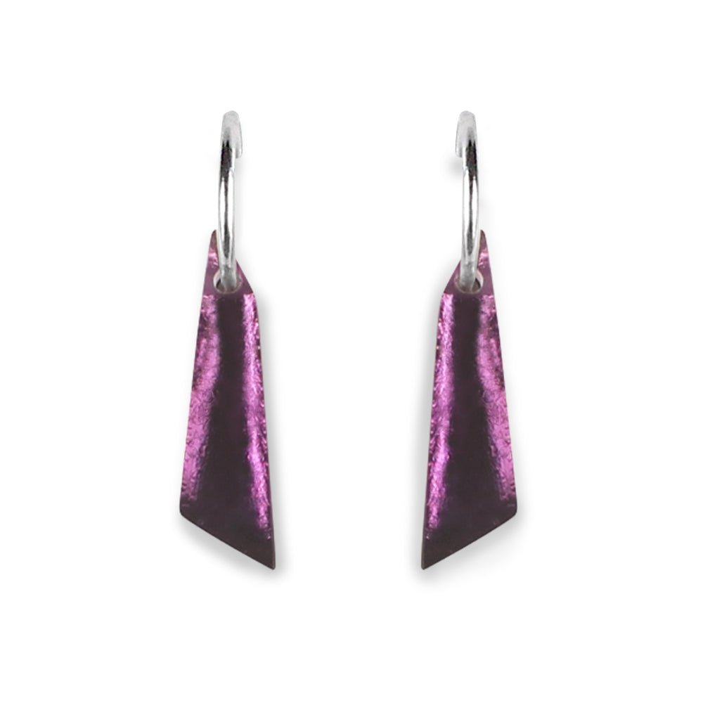 Kingfisher Icicle Creole Earrings | The Jewellery Stop