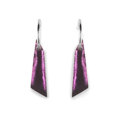 Kingfisher Icicle Creole Earrings | The Jewellery Stop