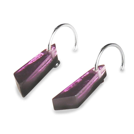 Kingfisher Icicle Creole Earrings | The Jewellery Stop