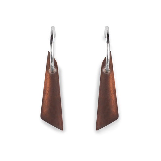 Mink Icicle Creole Earrings | The Jewellery Stop