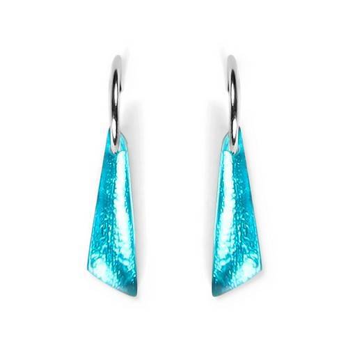Seaweed Icicle Creole Earrings | The Jewellery Stop