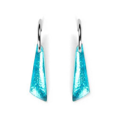 Seaweed Icicle Creole Earrings | The Jewellery Stop