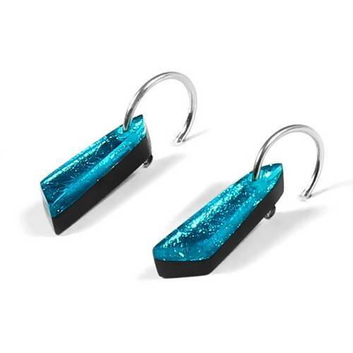 Seaweed Icicle Creole Earrings | The Jewellery Stop