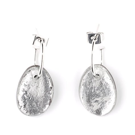 Silver Phoenix Creole Earrings | The Jewellery Stop
