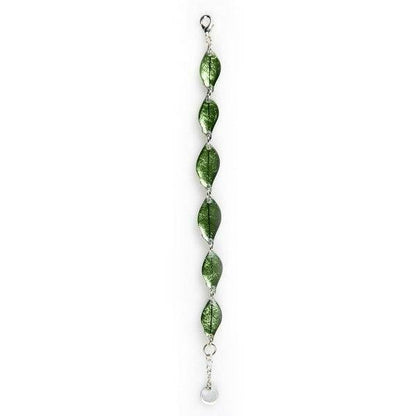 Moss Skeletal Leaf Bracelet | The Jewellery Stop