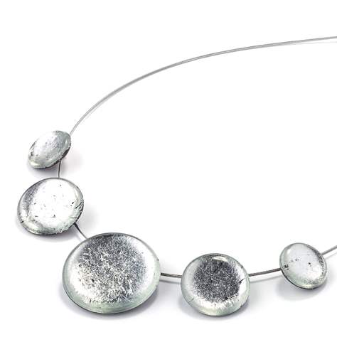 Silver Classic Round Necklace