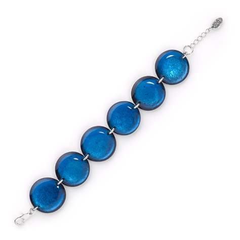 Denim Classic Round Bracelet | The Jewellery Stop