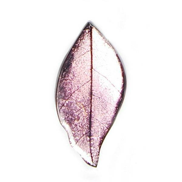 Pink Skeletal Leaf Brooch | The Jewellery Stop