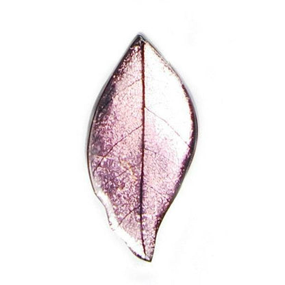 Pink Skeletal Leaf Brooch | The Jewellery Stop