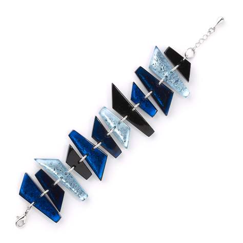 Navy Deco Bracelet | The Jewellery Stop