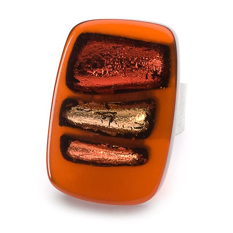 Orange Zulu Ring | The Jewellery Stop