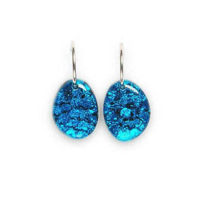 Turquoise Causeway Creole Earrings | The Jewellery Stop