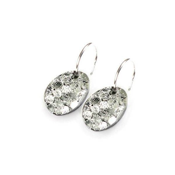 White Causeway Creole Earrings | The Jewellery Stop