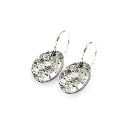 White Causeway Creole Earrings | The Jewellery Stop