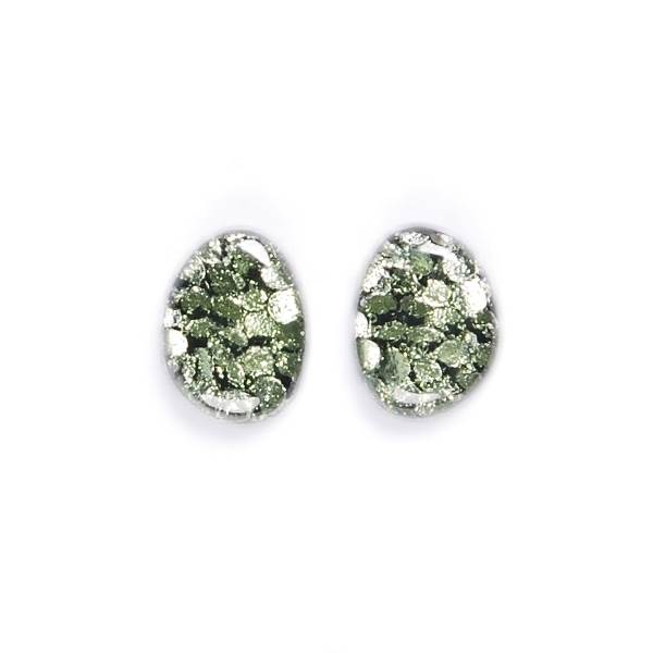 Moss Causeway Stud Earrings | The Jewellery Stop