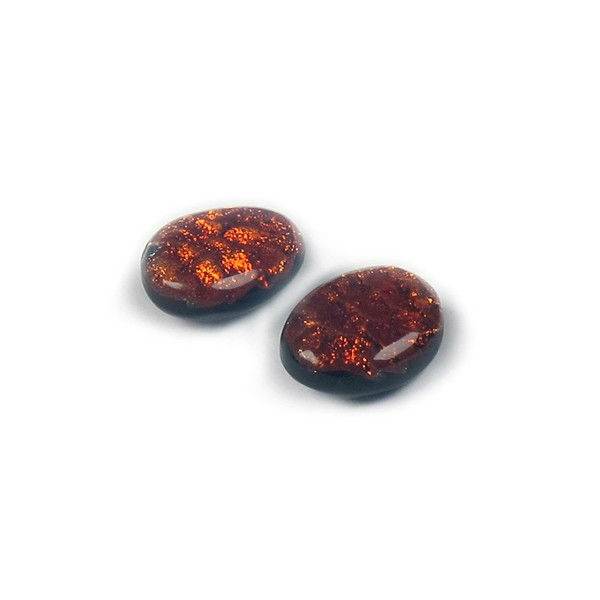 Orange Causeway Stud Earrings | The Jewellery Stop