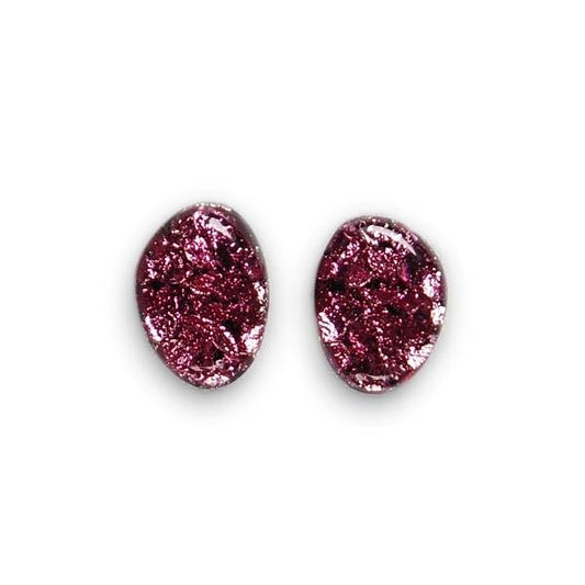 Pink Causeway Stud Earrings | The Jewellery Stop