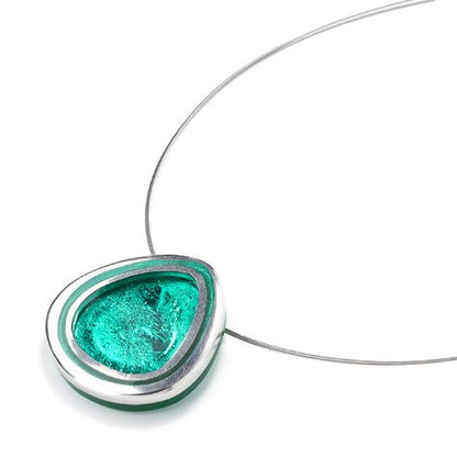 Aqua Natural Eclectic Pendant | The Jewellery Stop