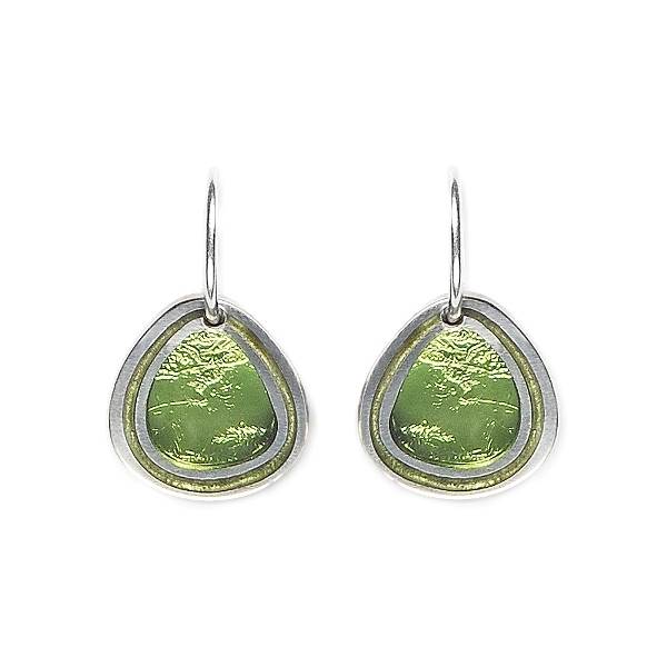 Moss Natural Eclectic Creole Earrings | The Jewellery Stop