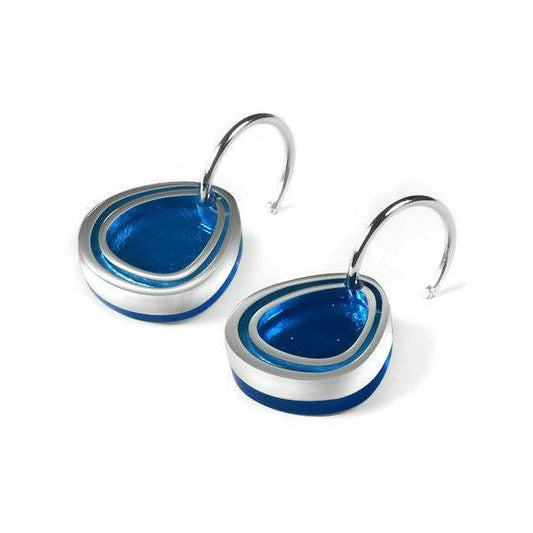 Sky Natural Eclectic Creole Earrings | The Jewellery Stop