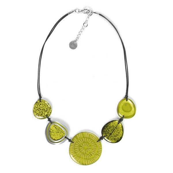 Olive Natural Eclectic Necklace