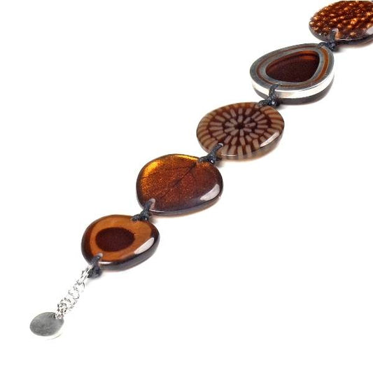 Brown Natural Eclectic Bracelet | The Jewellery Stop