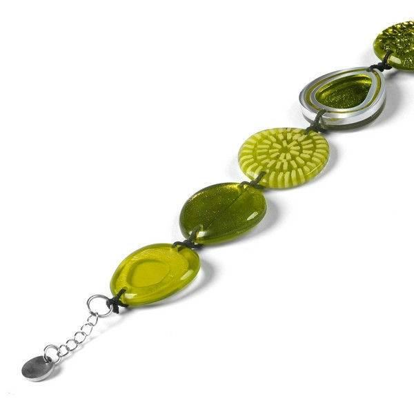 Olive Natural Eclectic Bracelet