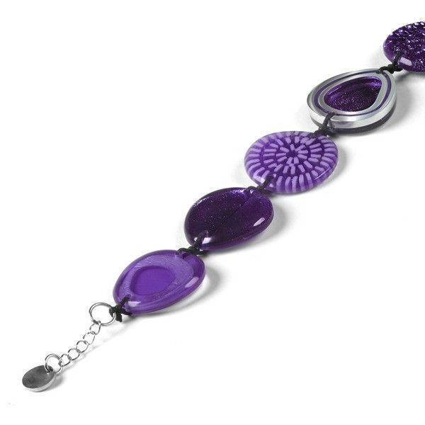 Purple Natural Eclectic Bracelet | The Jewellery Stop