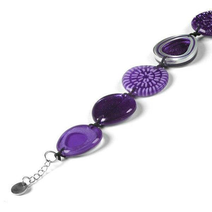 Purple Natural Eclectic Bracelet | The Jewellery Stop