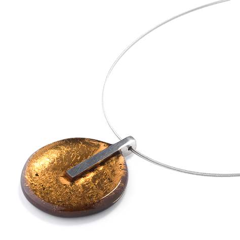 Brown Lollipop Pendant | The Jewellery Stop