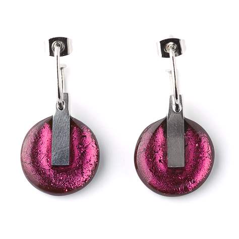 Berry Lollipop Creole Earrings | The Jewellery Stop