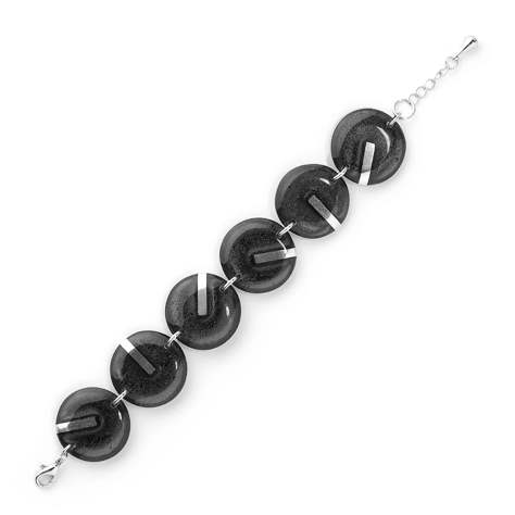 Black Lollipop Bracelet | The Jewellery Stop