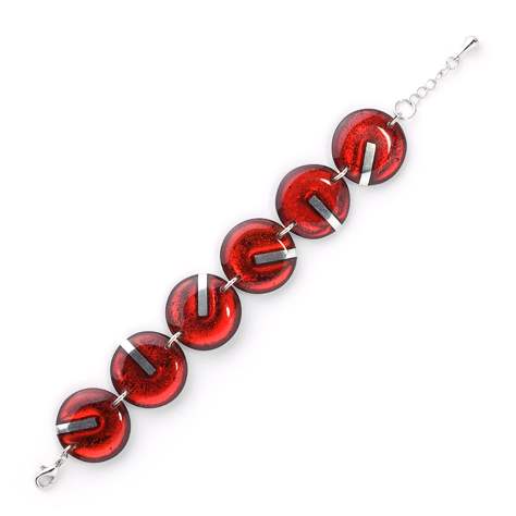 Red Lollipop Bracelet