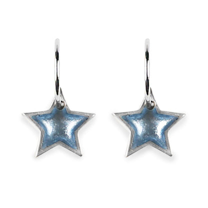 Haze Pewter Star Creole Earrings | The Jewellery Stop