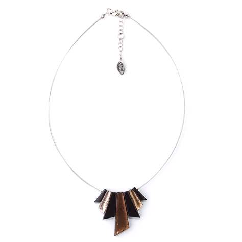 Chocolate Deco Small Necklace