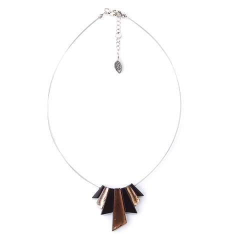 Chocolate Deco Small Necklace | The Jewellery Stop