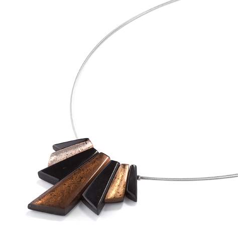 Chocolate Deco Small Necklace | The Jewellery Stop