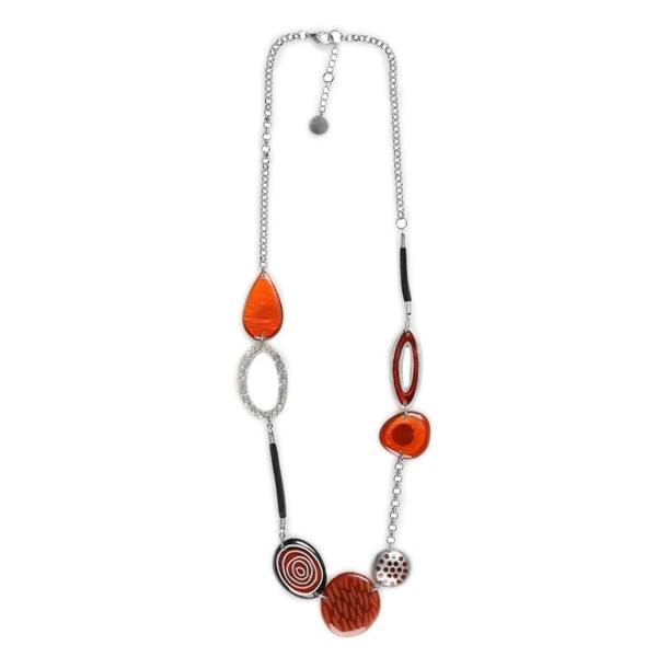 Amber Natural Eclectic Long Necklace
