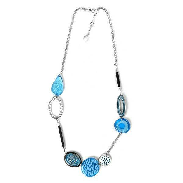 Sky Natural Eclectic Long Necklace