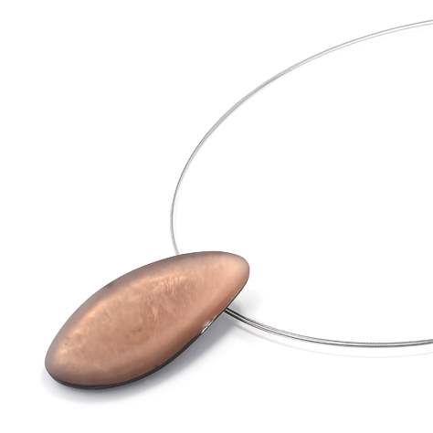 Biscuit Matte Eclectic Pendant | The Jewellery Stop