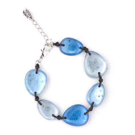 Blue Matte Eclectic Bracelet | The Jewellery Stop